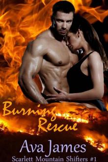 Burning Rescue: BBW Werebear Firefighter Paranormal Shape Shifter Romance (Scarlett Mountain Firefighter Werebear Shifters Book 1)