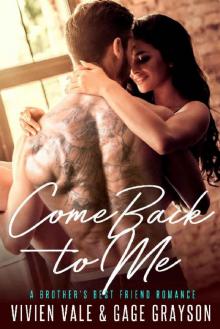 Come Back to Me_A Brother's Best Friend Romance Read online