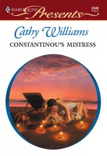 Constantinou's Mistress Read online