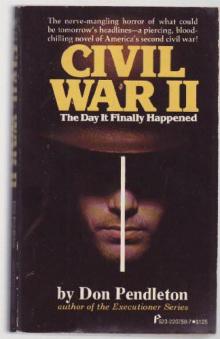 Don Pendleton - Civil War II Read online