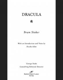 Dracula (Barnes & Noble Classics Series)