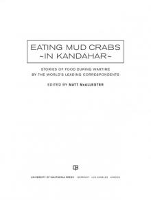 Eating Mud Crabs in Kandahar Read online