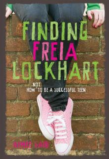 Finding Freia Lockhart Read online