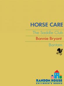 Horse Care Read online