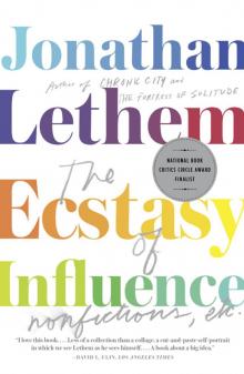 The Ecstasy of Influence Read online