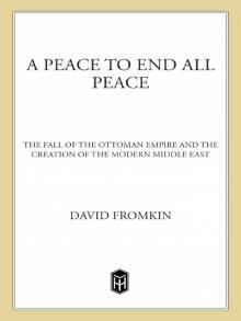 A Peace to End all Peace Read online