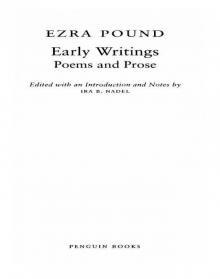 Early Writings (Pound, Ezra)