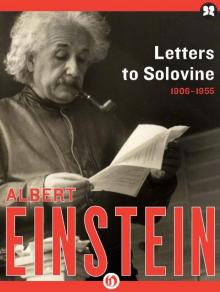 Letters to Solovine: 1906-1955 Read online