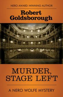 Murder, Stage Left Read online
