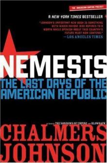 Nemesis: The Last Days of the American Republic Read online