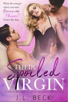 Their Spoiled Virgin (A Twin Brothers MFM Menage Romance) Read online