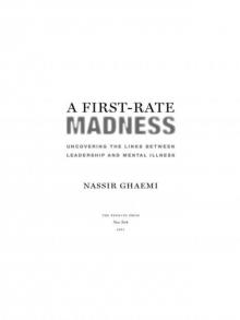 A First-Rate Madness Read online