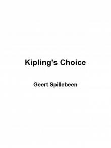 Kipling's Choice Read online