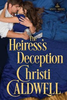 The Heiress's Deception (Sinful Brides Book 4) Read online