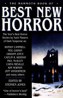 The Mammoth Book of Best New Horror 2003, Volume 14 Read online