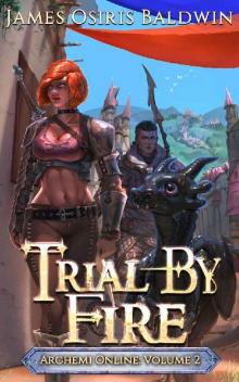 Trial by Fire: A LitRPG Dragonrider Adventure (Archemi Online Chronicles Book 2)