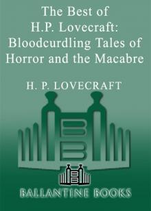 Bloodcurdling Tales of Horror and the Macabre