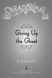 Giving Up the Ghost Read online