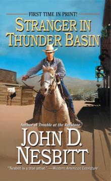 Stranger in Thunder Basin (Leisure Historical Fiction) Read online