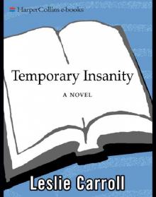 Temporary Insanity Read online
