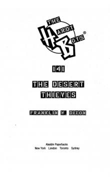 The Desert Thieves Read online