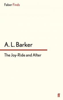 The Joy-Ride and After Read online