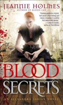 Alexandra Sabian 2 - Blood Secrets Read online