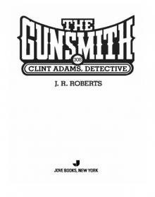Clint Adams, Detective Read online