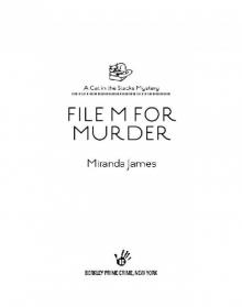 File M for Murder Read online