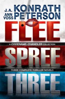 Flee, Spree, Three (Codename: Chandler Trilogy - Three Complete Novels)