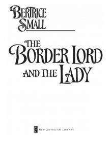The Border Lord and the Lady Read online