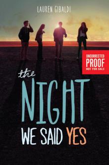 The Night We Said Yes Read online