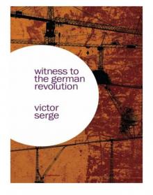 Witness to the German Revolution Read online