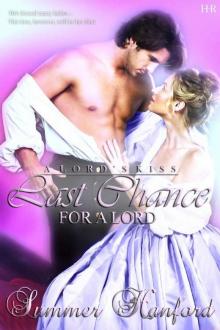 Last Chance for a Lord (A Lord's Kiss Book 1) Read online