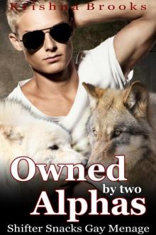 Owned by Two Alphas (Gay Menage) Read online