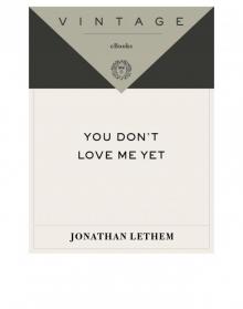 You Don't Love Me Yet Read online