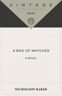 A Box of Matches Read online