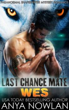 Last Chance Mate: Wes (Paranormal Shapeshifter Mystery Romance)