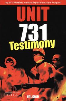 Unit 731 Read online