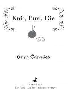 Knit, Purl, Die Read online