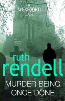 Murder Being Once Done Read online