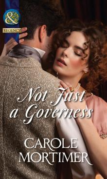 Not Just a Governess Read online