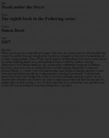 Fethering 08 (2007) - Death under the Dryer Read online