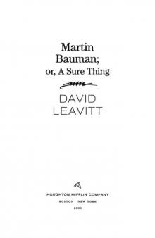 Martin Bauman Read online