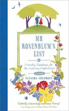 Mr Rosenblum's List Read online