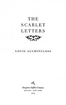 The Scarlet Letters Read online
