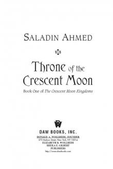 Throne of the Crescent Moon Read online