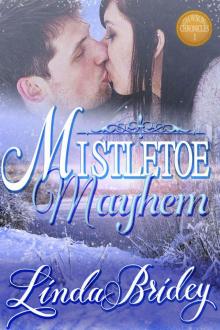 Mistletoe Mayhem: Clean Historical Western Cowboy Romance Novel (Dawson Chronicles Book 1)