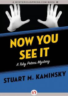 Now You See It: A Toby Peters Mystery Read online