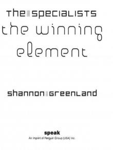 The Winning Element (The Specialists) Read online